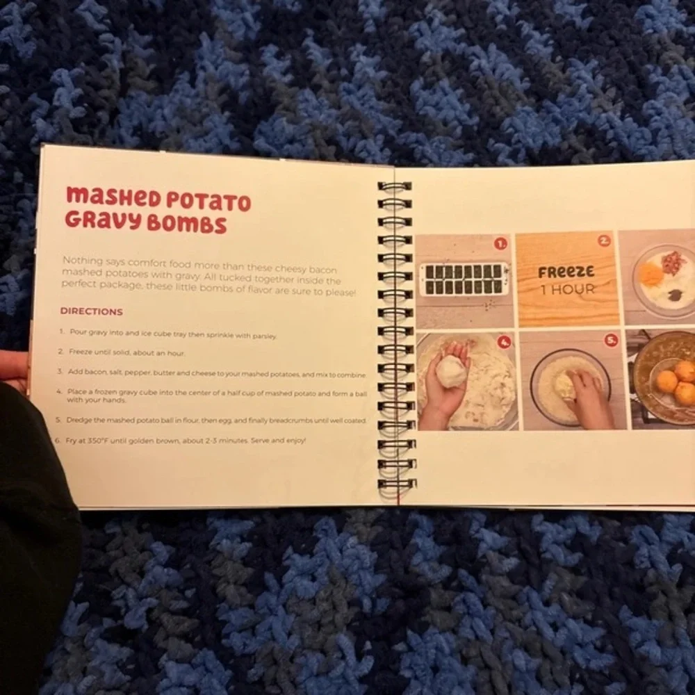 Cookbook - Yellow Cover Spiral-Bound Recipe Book